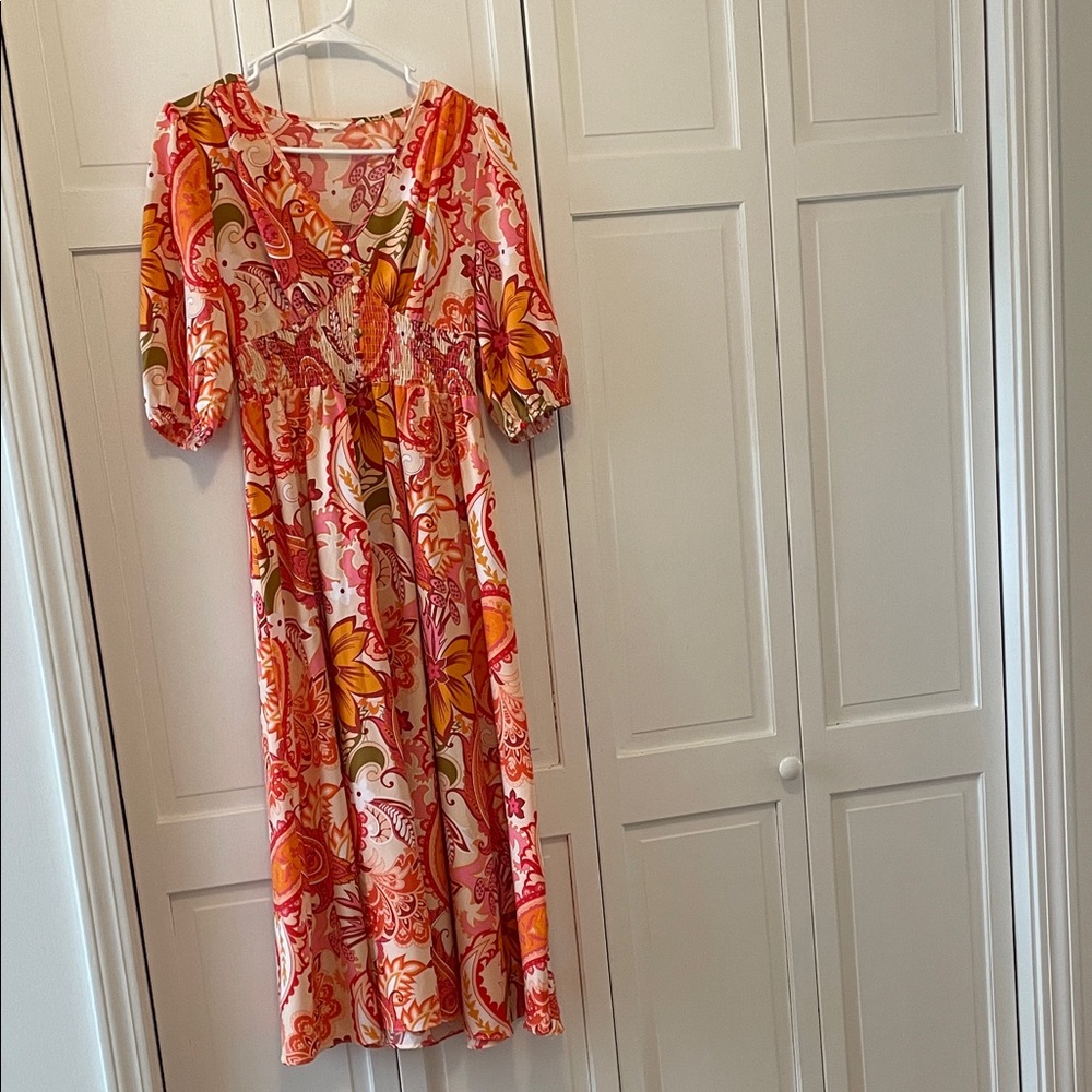 KorMei Floral Print Women's Dress